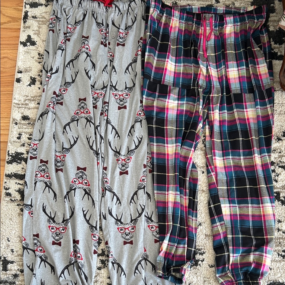 Cozy Kids Pajama Set - Gray and Multicolor
